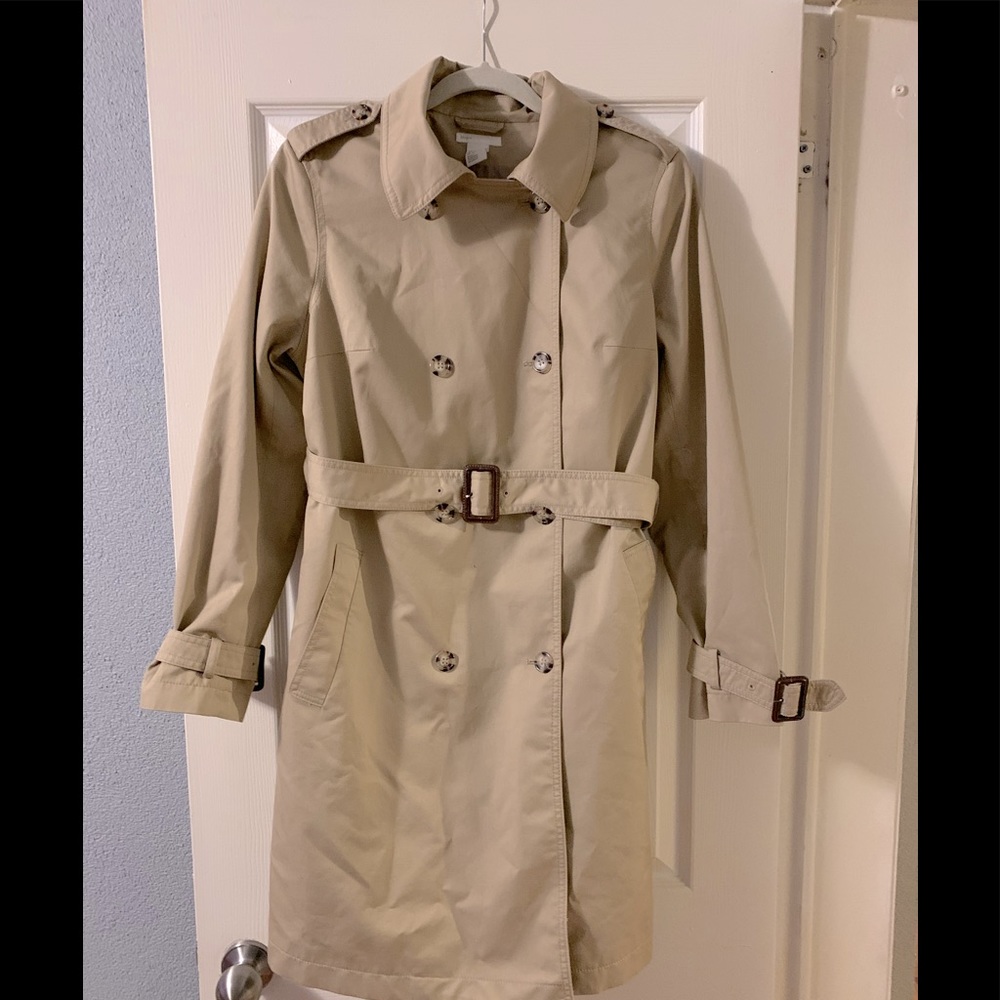 New H&M long dress coat size medium